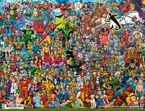 Variant Cover for New History of the DC Universe #2