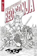 Cover for Invincible Red Sonja #1
