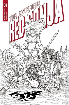 Variant Cover for Invincible Red Sonja #1