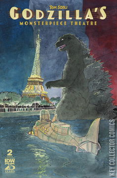 Variant Cover for Godzilla: Monsterpiece Theatre #2