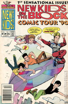 Variant Cover for New Kids On The Block Comic Tour #1