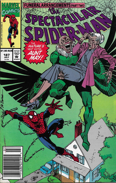 Variant Cover for Peter Parker: The Spectacular Spider-Man #187
