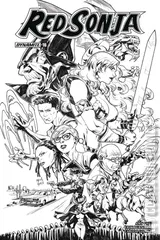 Variant Cover for Red Sonja #16