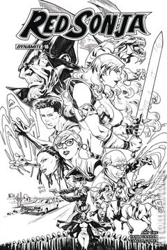 Variant Cover for Red Sonja #16