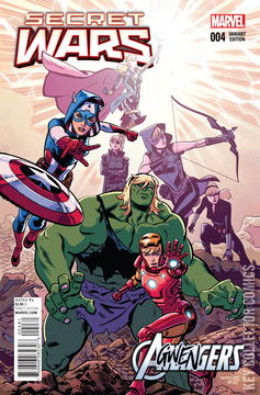 Variant Cover for Secret Wars #4