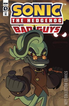 Variant Cover for Sonic the Hedgehog: Bad Guys #4