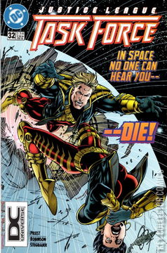 Variant Cover for Justice League Task Force #32