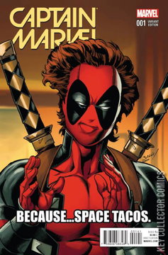 Variant Cover for Captain Marvel #1