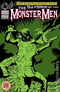 Variant Cover for Monster Men: Isle of Terror #3