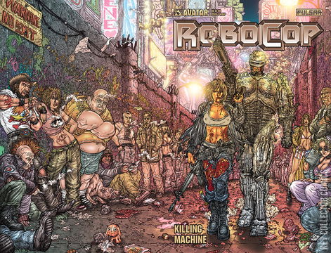 Variant Cover for RoboCop: Killing Machine #1