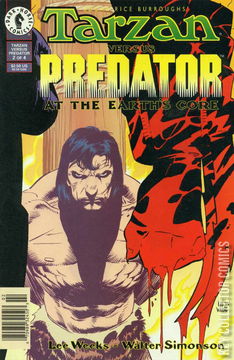 Variant Cover for Tarzan vs. Predator at the Earth's Core #2