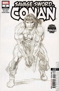 Variant Cover for Savage Sword of Conan, The #2
