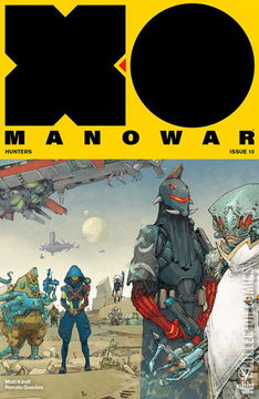 Variant Cover for X-O Manowar #10