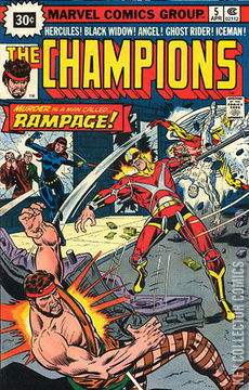 Variant Cover for Champions #5