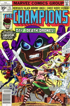 Variant Cover for Champions #15