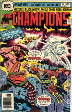 Variant Cover for Champions #6