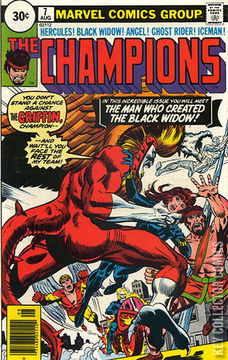 Variant Cover for Champions #7