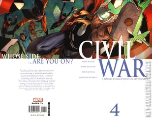 Cover for Civil War #4