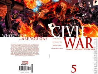 Cover for Civil War #5