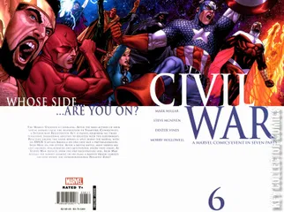 Cover for Civil War #6