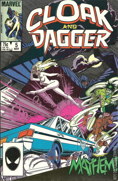 【アメコミリーフセット】CLOAK and DAGGER #1〜11(1986) Cloak and Dagger Marvel 25th Anniversary Mar No.11 1986