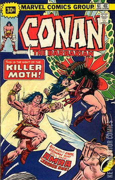Variant Cover for Conan the Barbarian #61