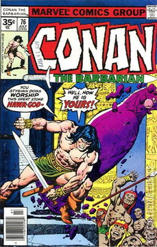 Variant Cover for Conan the Barbarian #76