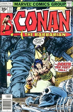 Variant Cover for Conan the Barbarian #77