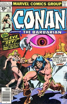Variant Cover for Conan the Barbarian #79