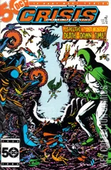 Cover for Crisis on Infinite Earths #10