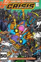 Cover for Crisis on Infinite Earths #12
