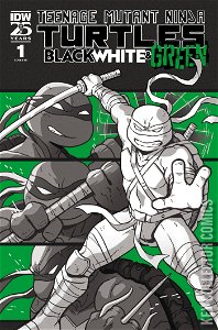 Teenage Mutant Ninja Turltes: Black, White & Green #1 