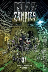 Variant Cover for KISS / Zombies #1