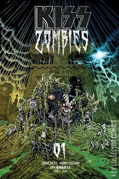Variant Cover for KISS / Zombies #1