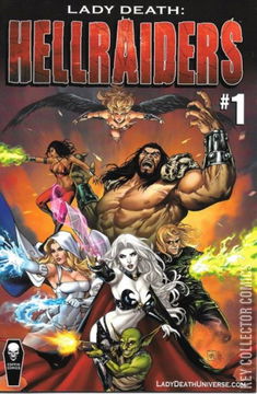 Variant Cover for Lady Death:  Hellraiders #1