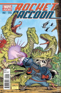 Variant Cover for Rocket Raccoon #2