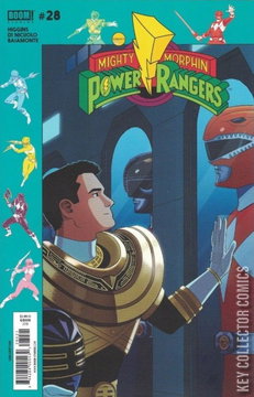 Variant Cover for Mighty Morphin Power Rangers #28