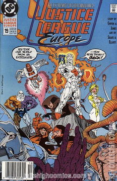 Variant Cover for Justice League Europe #19