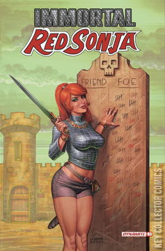 Variant Cover for Immortal Red Sonja #3