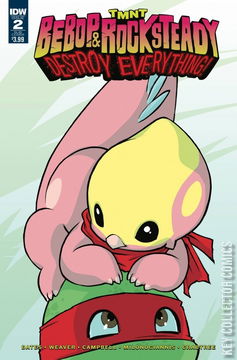 Variant Cover for Teenage Mutant Ninja Turtles: Bebop & Rocksteady Destroy Everything #2