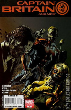 Variant Cover for Captain Britain and MI 13 #6