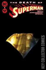 Variant Cover for Death of Superman 30th Anniversary Special #1