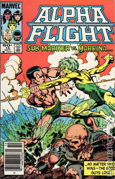 Variant Cover for Alpha Flight #15