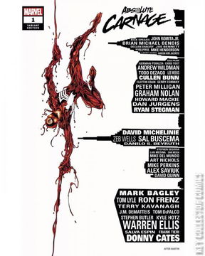Variant Cover for Absolute Carnage #1
