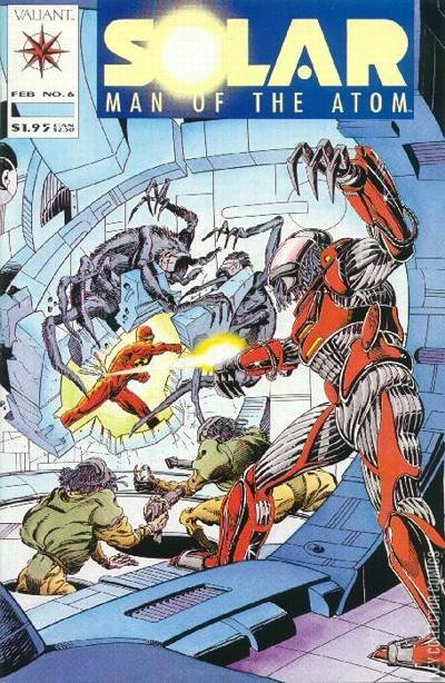 Solar, Man of the Atom #6 Published February 1992 | Key