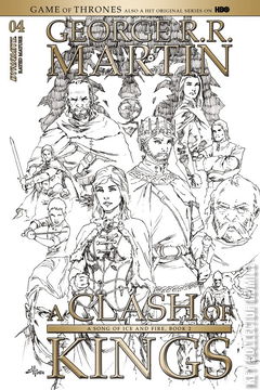 Variant Cover for A Game of Thrones: Clash of Kings #4
