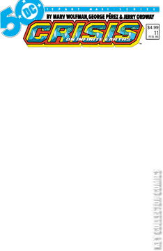 Variant Cover for Crisis on Infinite Earths #11