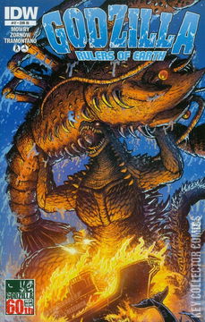 Variant Cover for Godzilla: Rulers of Earth #17