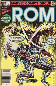 Variant Cover for ROM Annual #1