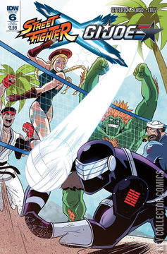 Variant Cover for Street Fighter X G.I. Joe #6